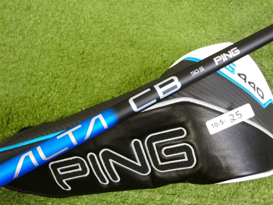 PING G440 K 9* Driver Alta CB 50 Stiff Graphite with Headcover Mint