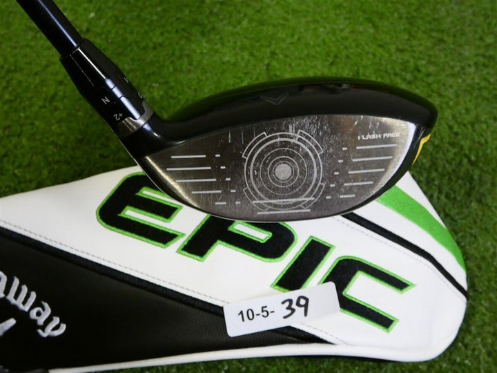 Callaway Epic Flash 15* Left Hand 3 Wood HZRDUS Black 4G 60 5.5 Regular with HC