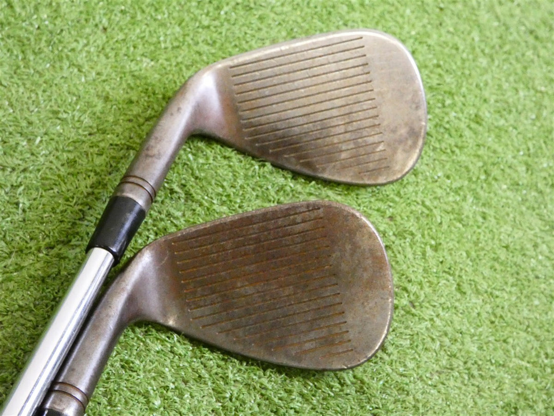 TaylorMade Tour Issue Milled Grind 4 MG4 Raw 56/60* Sand/Lob Wedge Set DG Steel