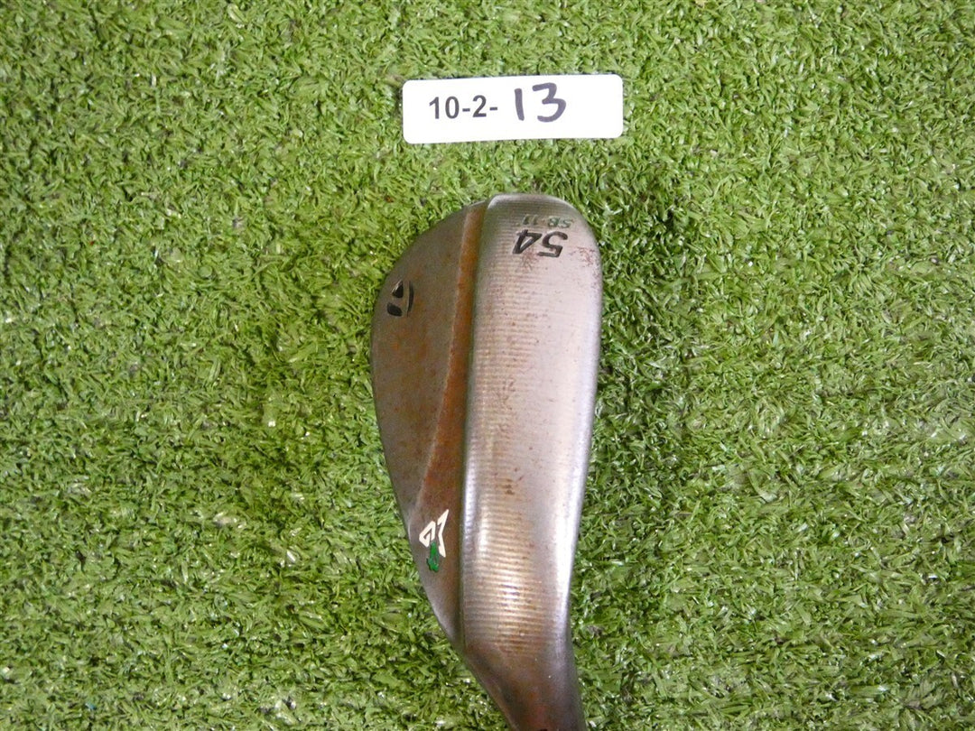 TaylorMade Tour Issue Milled Grind 4 MG4 Raw 54* 11* Sand Wedge SB Stiff Steel