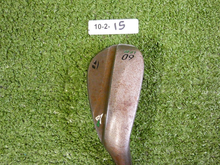 TaylorMade Tour Issue Milled Grind 4 MG4 Raw 60* 08* Lob Wedge LB Stiff Steel