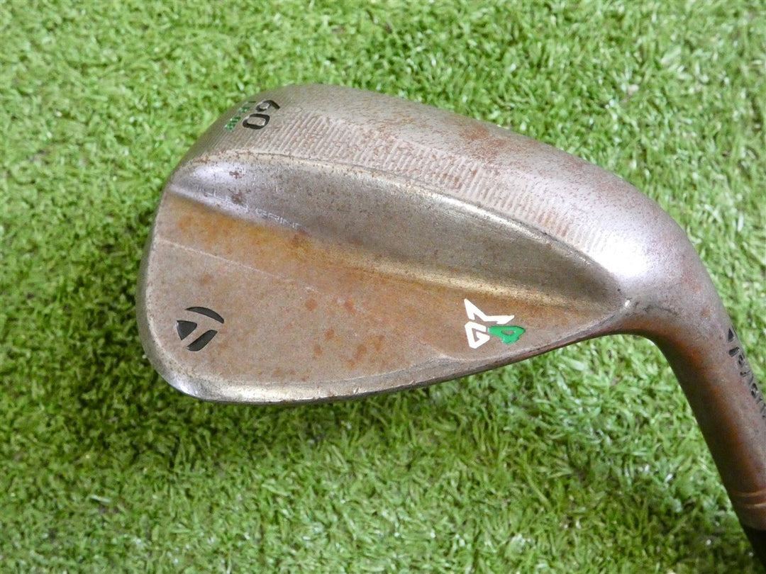 TaylorMade Tour Issue Milled Grind 4 MG4 Raw 60* 08* Lob Wedge LB Stiff Steel