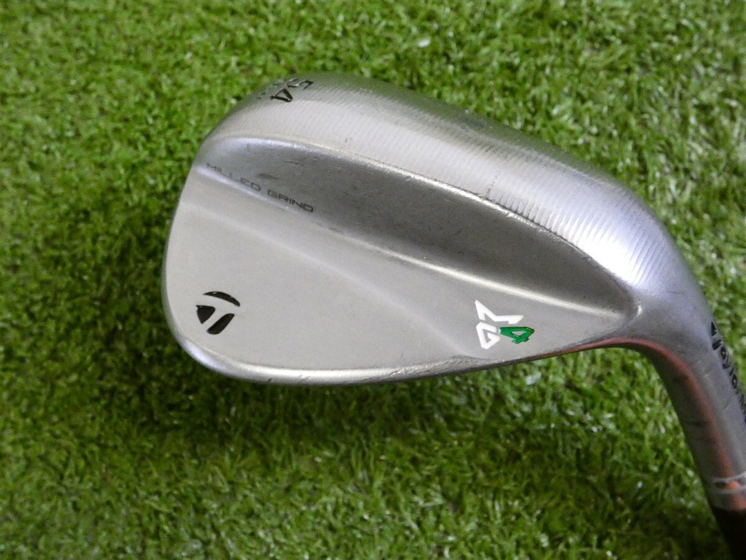 TaylorMade Milled Grind 4 MG4 54* 11* Sand Wedge SB KBS 125 Stiff Steel