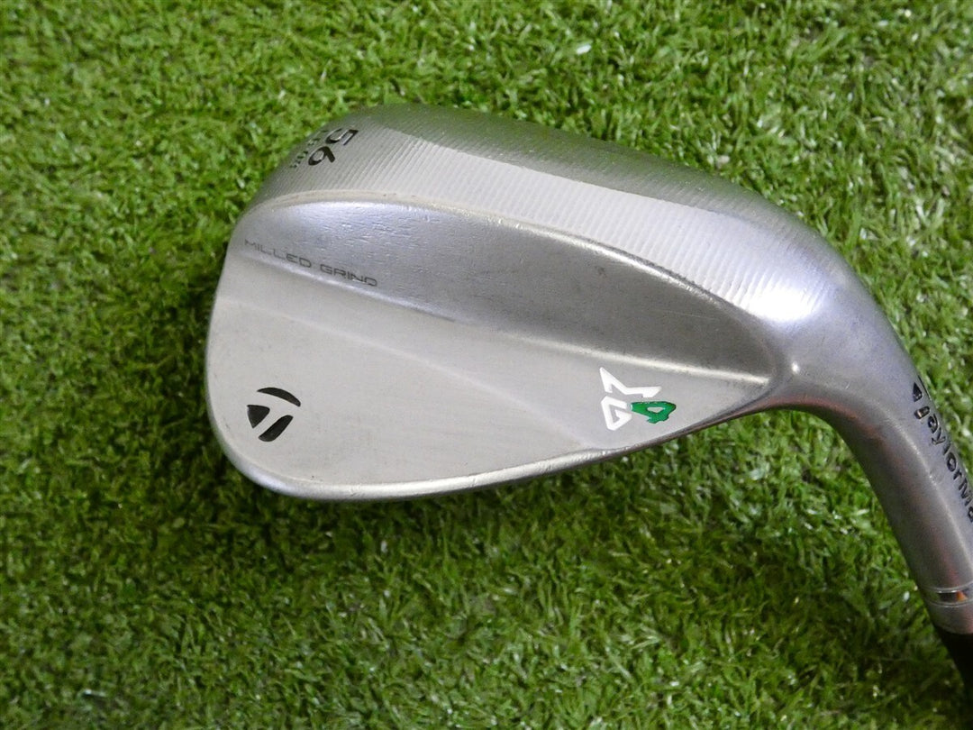 TaylorMade Milled Grind 4 MG4 56* 08* Sand Wedge LB KBS 125 Stiff Steel