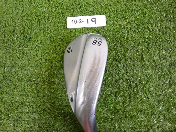 TaylorMade Milled Grind 4 MG4 58* 11* Lob Wedge SB DG Tour S400 Stiff Steel