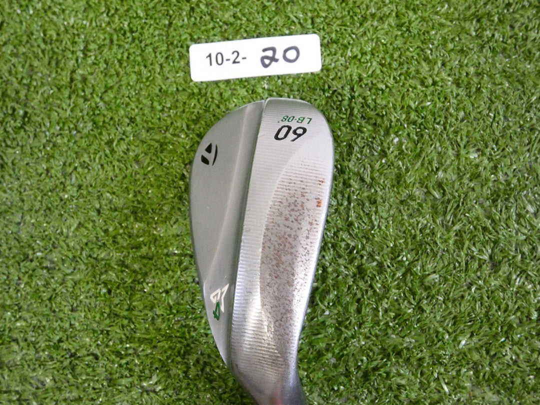TaylorMade Milled Grind 4 MG4 60* 08* Lob Wedge LB KBS 125 Stiff Steel