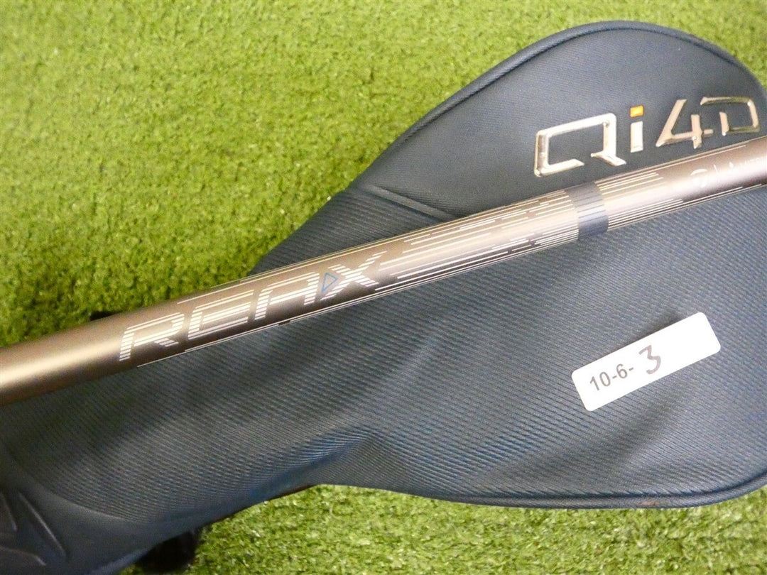 TaylorMade 2026 Qi4D 12* Driver REAX Mid Rotation Blue 40 Regular with HC Mint