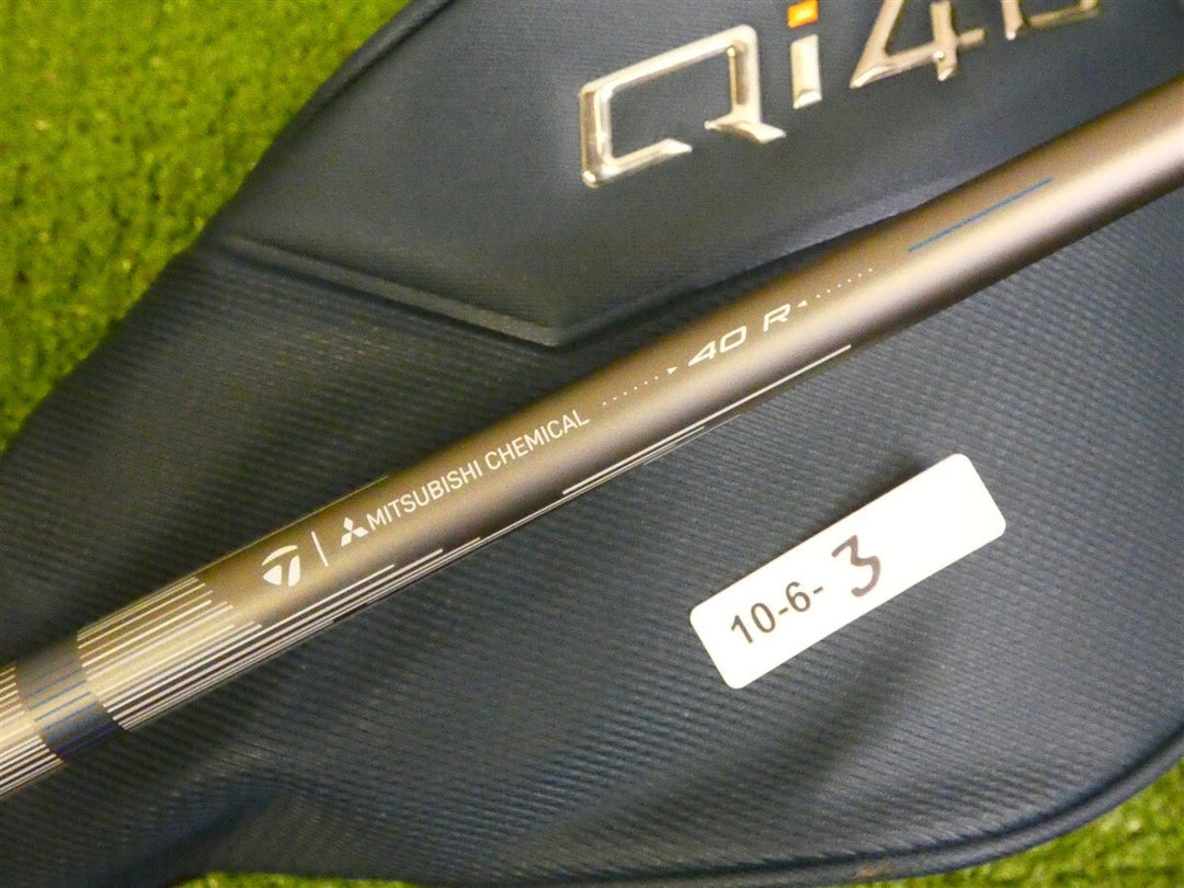 TaylorMade 2026 Qi4D 12* Driver REAX Mid Rotation Blue 40 Regular with HC Mint