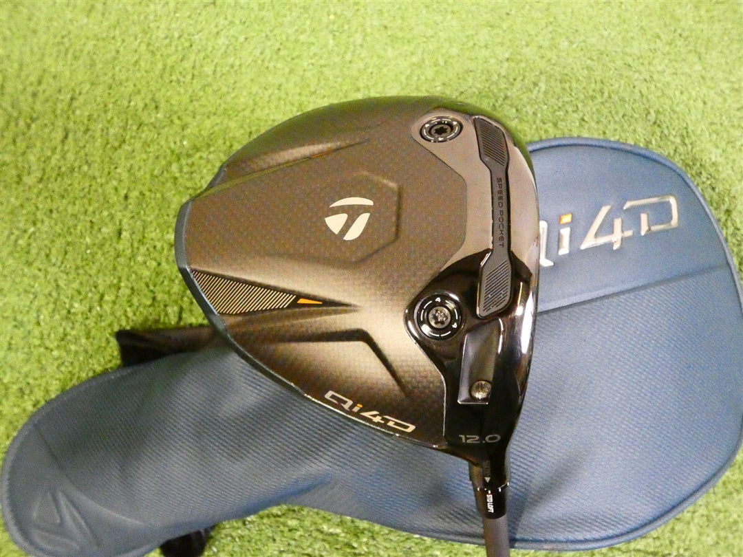 TaylorMade 2026 Qi4D 12* Driver REAX Mid Rotation Blue 40 Regular with HC Mint