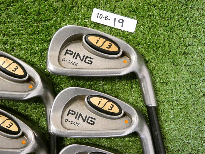 PING i3 O-Size Oversize Irons 6-W &amp; U A Senior Graphite Orange Dot 2* Flat +.5"