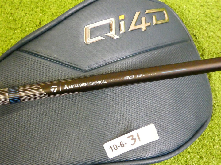 TaylorMade 2026 Qi4D 10.5* Driver REAX Mid Rotation Blue 50 Regular with HC New