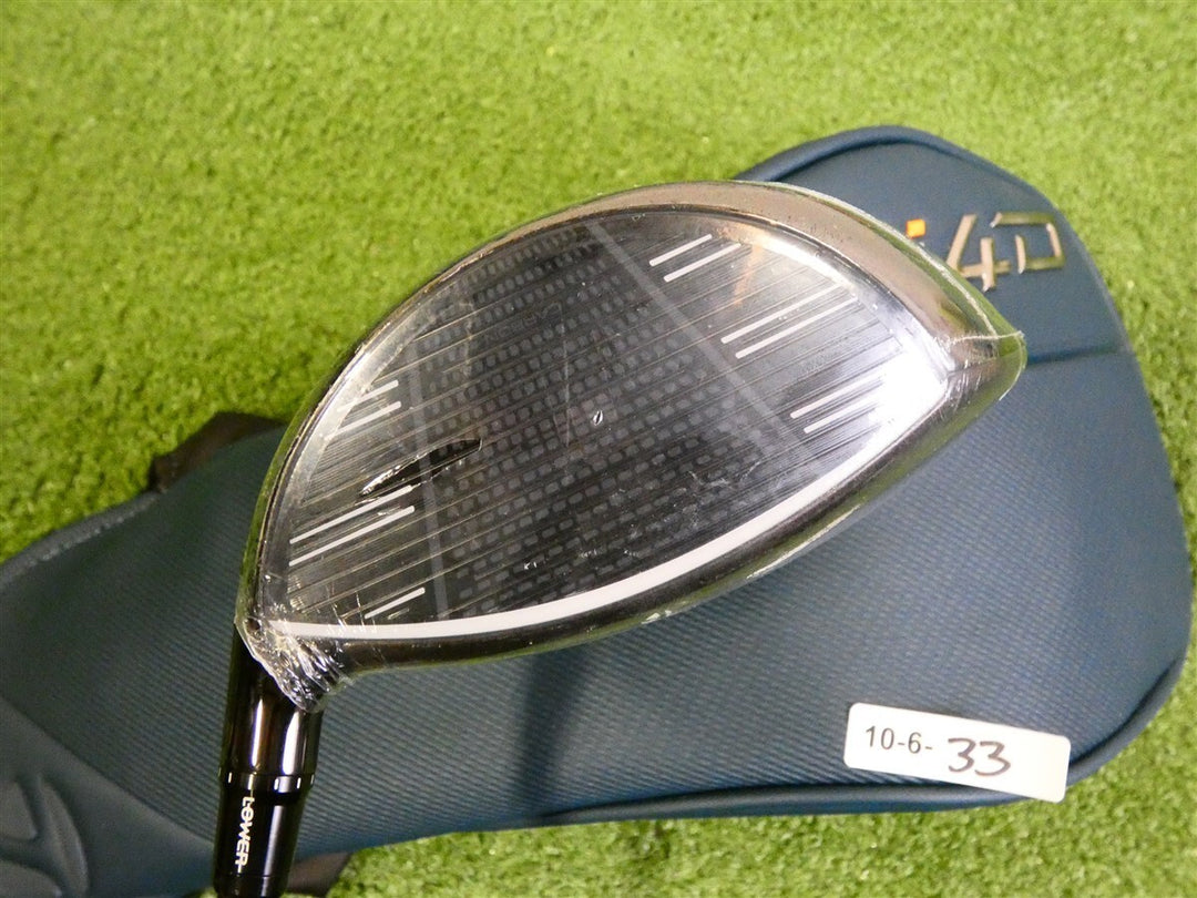 TaylorMade 2026 Qi4D LS 10.5* Driver REAX Low Rotation White 60 Stiff w HC New