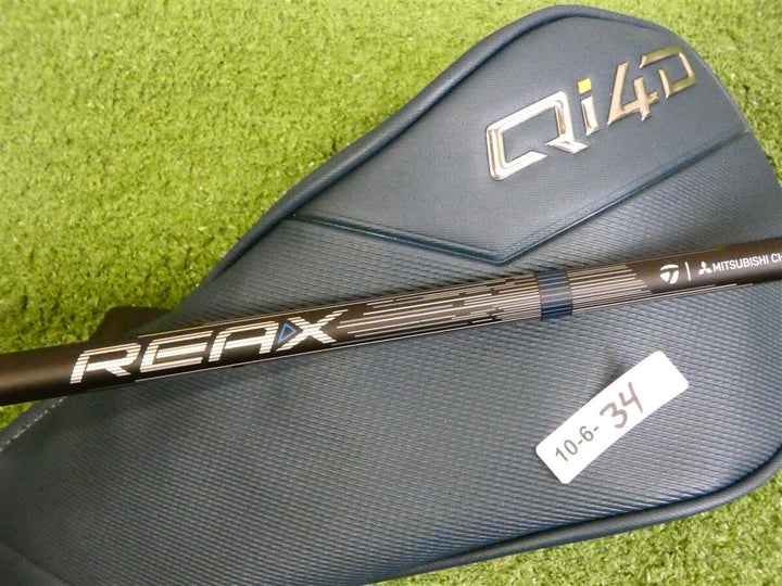 TaylorMade 2026 Qi4D Max 9* Driver REAX Mid Rotation Blue 50 Regular with HC New
