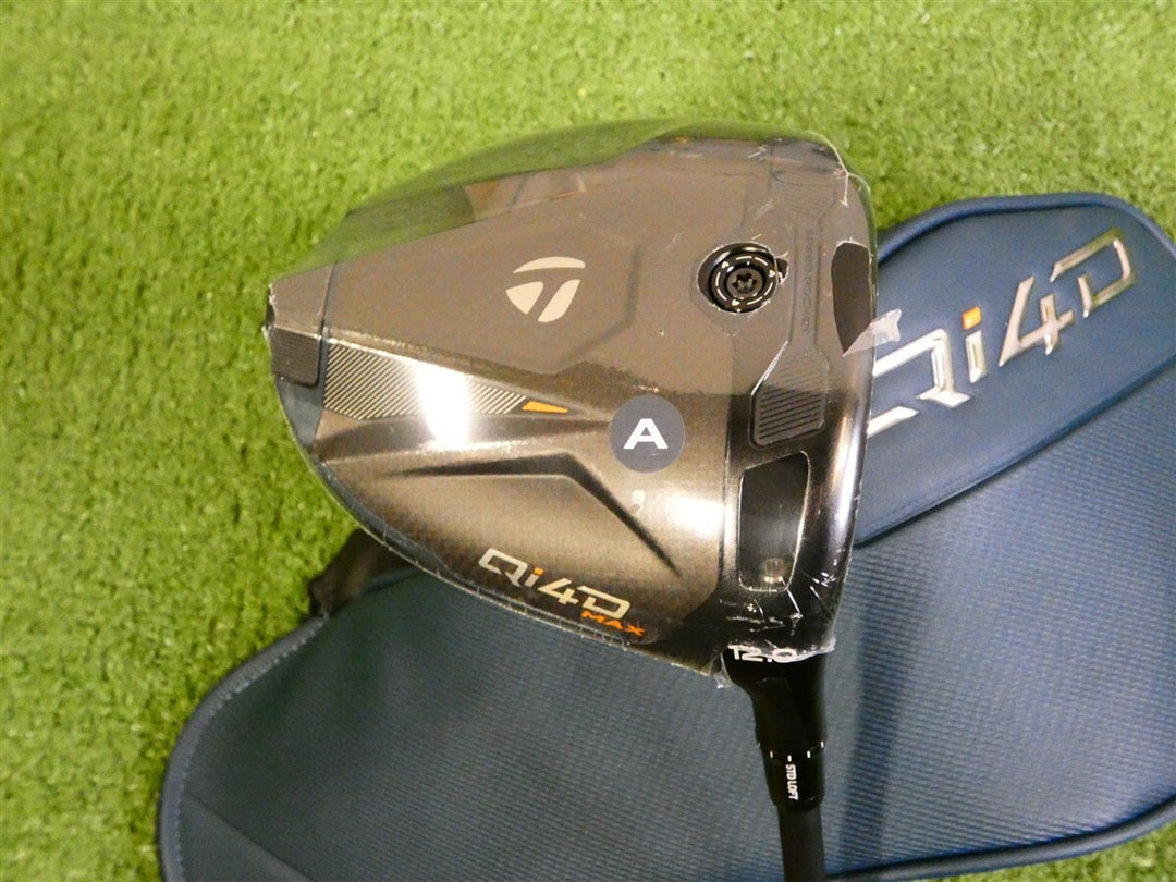 TaylorMade 2026 Qi4D Max 12* Driver REAX Mid Rotation Blue 50 A Senior w HC New