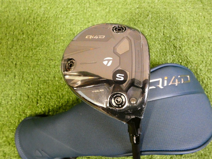 TaylorMade 2026 Qi4D Tour 15* 3 Wood REAX 75 Stiff Graphite with Headcover New