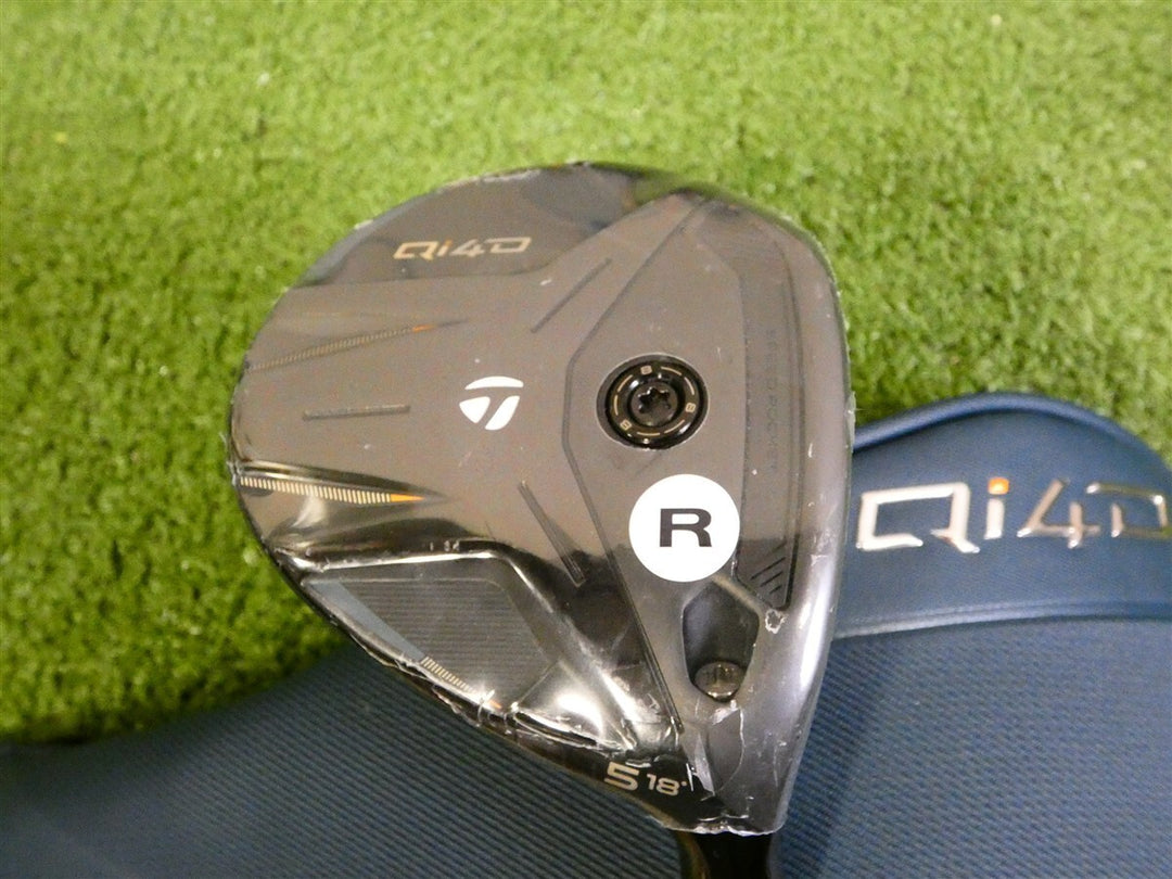 TaylorMade 2026 Qi4D 18* 5 Wood REAX 55 Regular Graphite with Headcover New