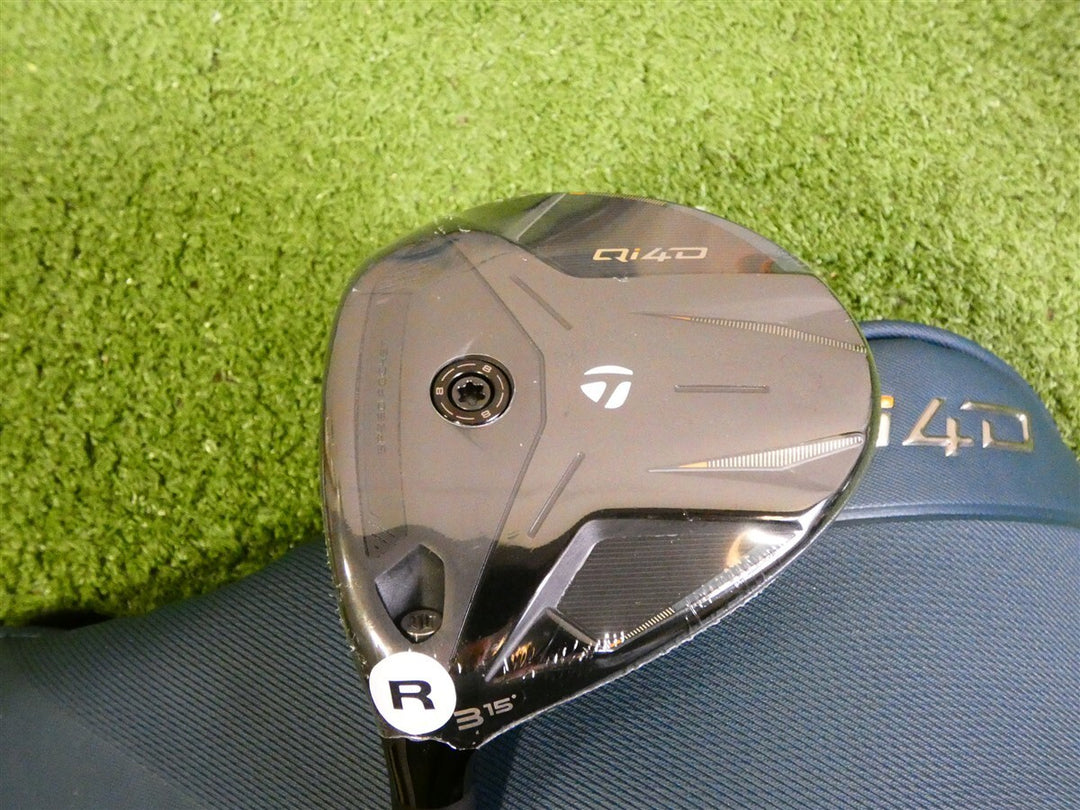 TaylorMade 2026 Qi4D 15* Left Hand 3 Wood REAX 55 Regular Graphite with HC New