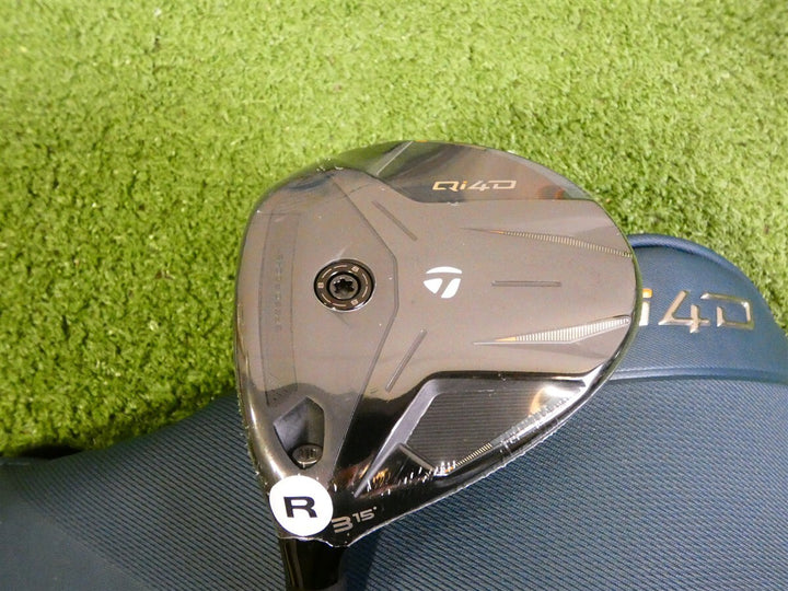 TaylorMade 2026 Qi4D 15* Left Hand 3 Wood REAX 55 Regular Graphite with HC New