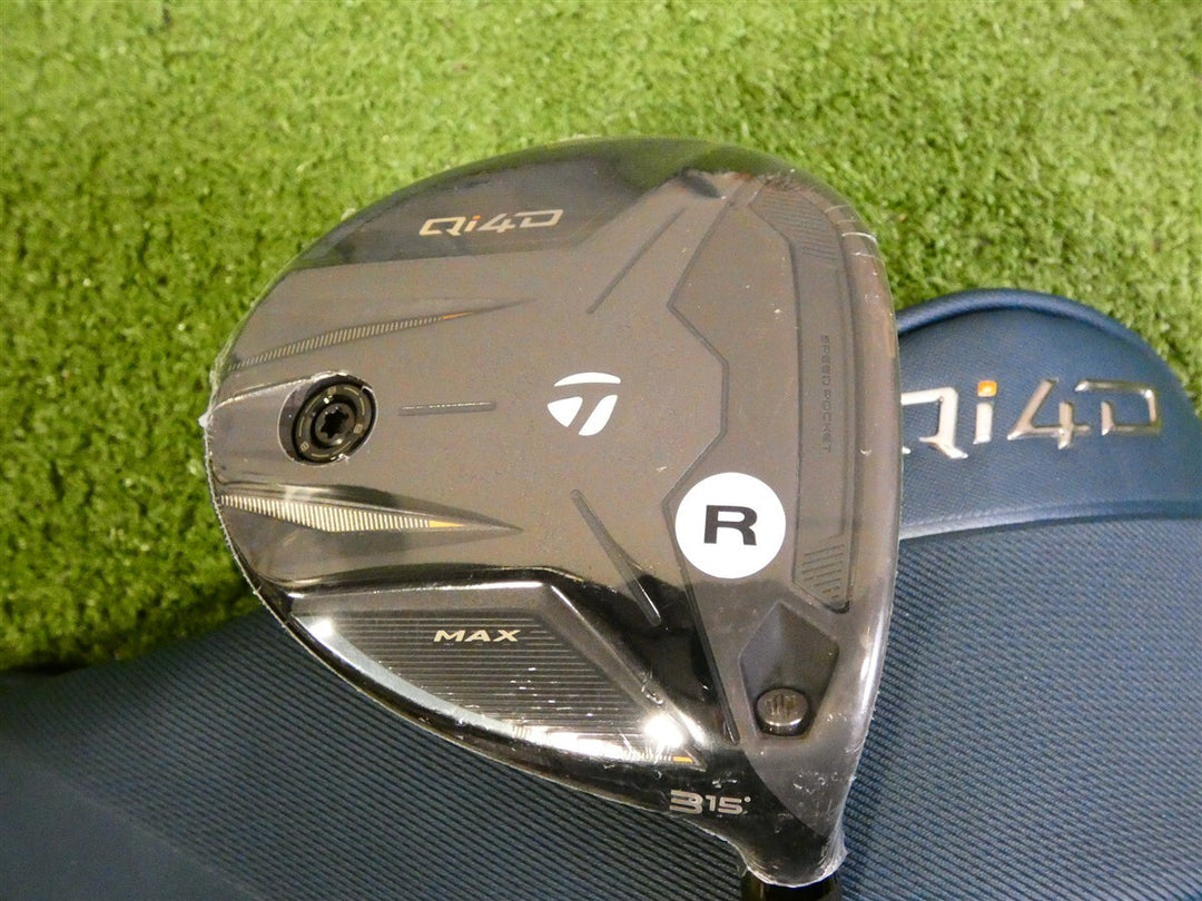 TaylorMade 2026 Qi4D Max 15* 3 Wood REAX 55 Regular Graphite with Headcover New