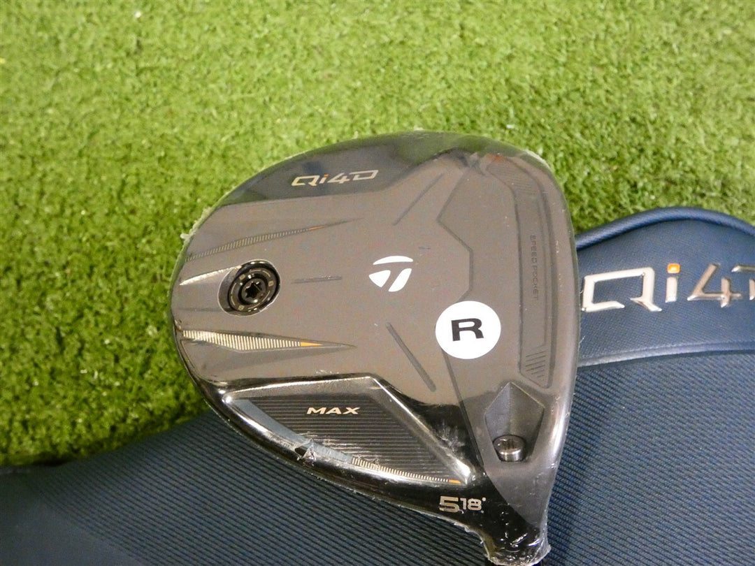 TaylorMade 2026 Qi4D Max 18* 5 Wood REAX 55 Regular Graphite with Headcover New