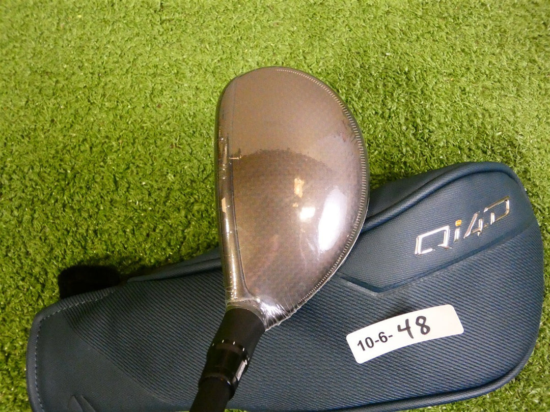 TaylorMade Qi4D 19* 3 Hybrid Rescue REAX 65 Regular Graphite with Headcover New