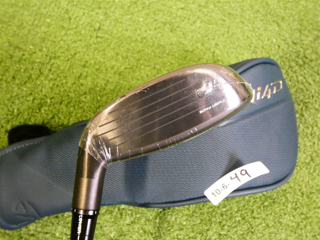 TaylorMade 2026 Qi4D 22* 4 Hybrid Rescue REAX 65 Regular Graphite with HC New