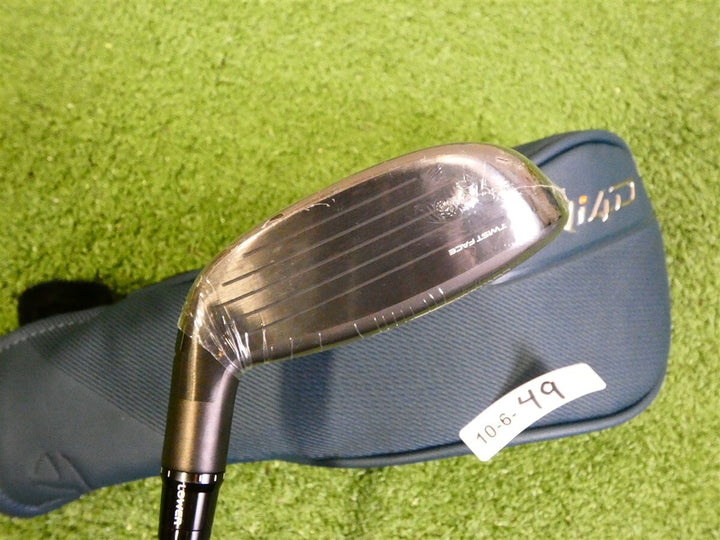TaylorMade 2026 Qi4D 22* 4 Hybrid Rescue REAX 65 Regular Graphite with HC New
