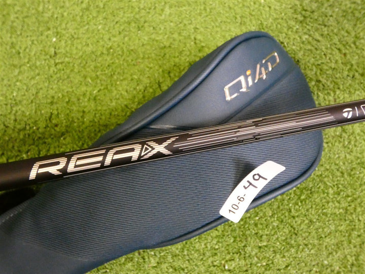 TaylorMade 2026 Qi4D 22* 4 Hybrid Rescue REAX 65 Regular Graphite with HC New