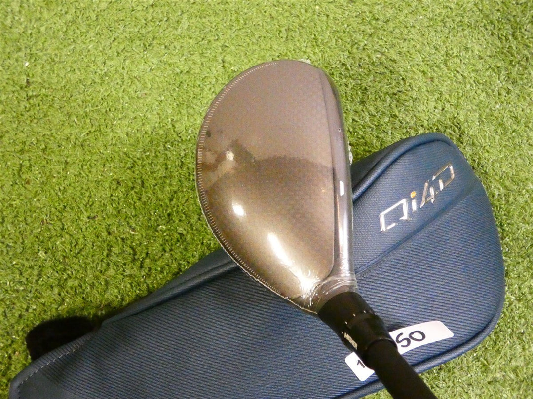 TaylorMade Qi4D 22* Left Hand 4 Hybrid Rescue REAX 65 Regular Graphite w HC New