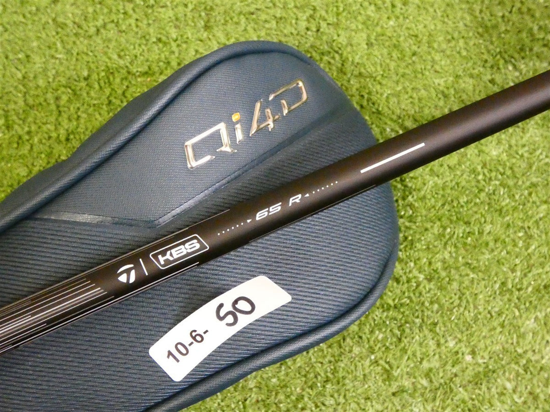 TaylorMade Qi4D 22* Left Hand 4 Hybrid Rescue REAX 65 Regular Graphite w HC New