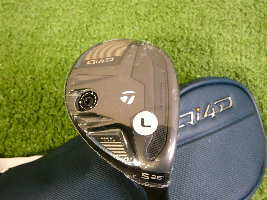 TaylorMade 2026 Qi4D Max Lite 26* Womens 5 Hybrid Rescue REAX 40 Ladies w HC New