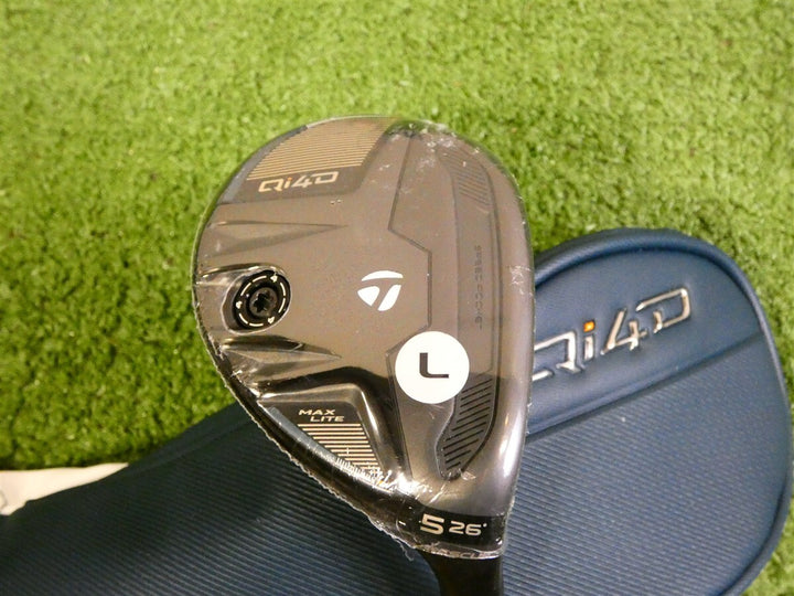 TaylorMade 2026 Qi4D Max Lite 26* Womens 5 Hybrid Rescue REAX 40 Ladies w HC New
