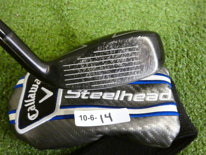 Callaway Steelhead XR 19* Left Hand 3 Hybrid HZRDUS 58 5.5 Regular Graphite w HC
