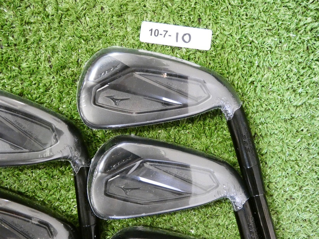 Mizuno JPX 925 Hot Metal Black Ion Irons 5-P &amp; G KBS Tour Lite Stiff Steel New