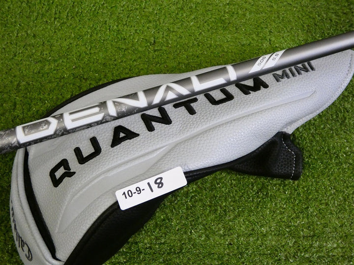 Callaway Quantum Mini 11.5* Driver Denali Frost Silver 50g 5.5 Regular w HC New