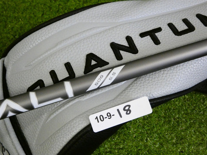 Callaway Quantum Mini 11.5* Driver Denali Frost Silver 50g 5.5 Regular w HC New