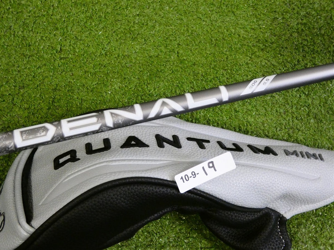 Callaway Quantum Mini 11.5* Driver Denali Frost Silver 50g 5.5 Regular w HC New