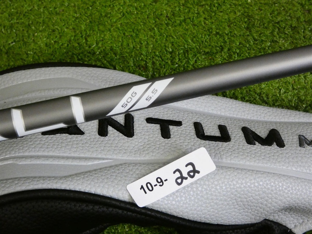 Callaway Quantum Mini 13.5* Driver Denali Frost Silver 50g 5.5 Regular w HC New