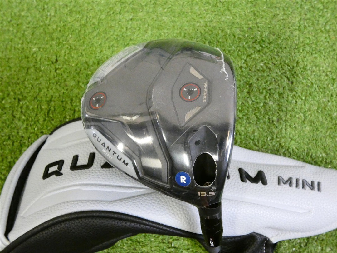 Callaway Quantum Mini 13.5* Driver Denali Frost Silver 50g 5.5 Regular w HC New