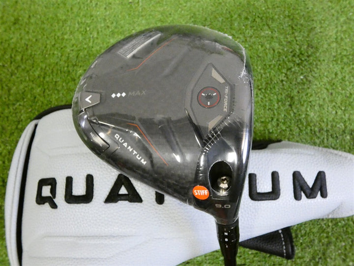 Callaway Quantum Triple Diamond Max 9* Driver Ventus Black/Char 6 Stiff w HC New