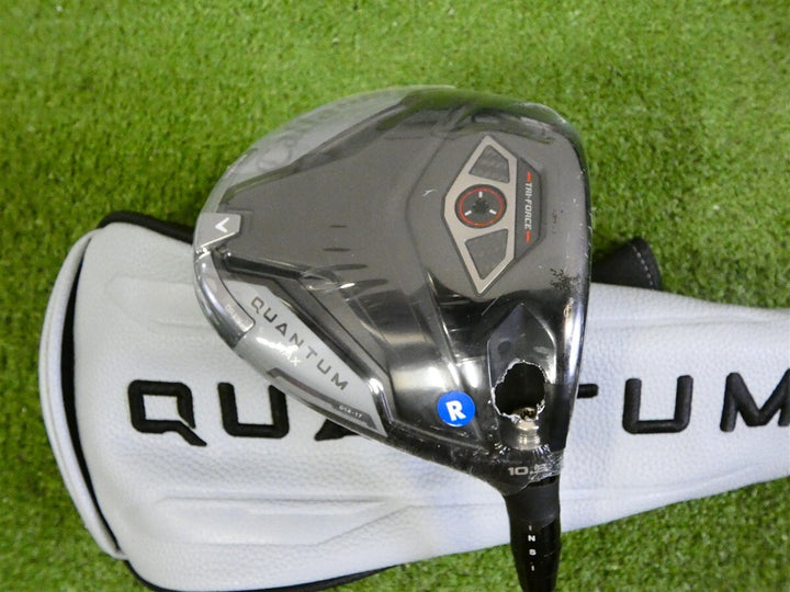 Callaway Quantum Max 10.5* Driver Denali Frost Silver 50g 5.5 Regular w HC New