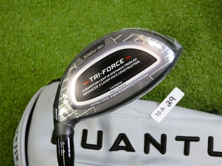 Callaway Quantum Max D 9* Driver Denali Frost Silver 50g 6.0 Stiff with HC New