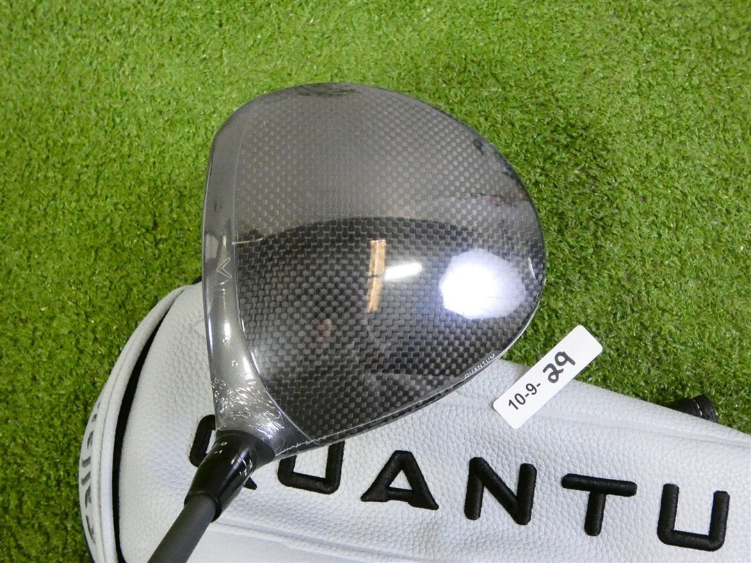 Callaway Quantum Max D 9* Driver Denali Frost Silver 50g 6.0 Stiff with HC New