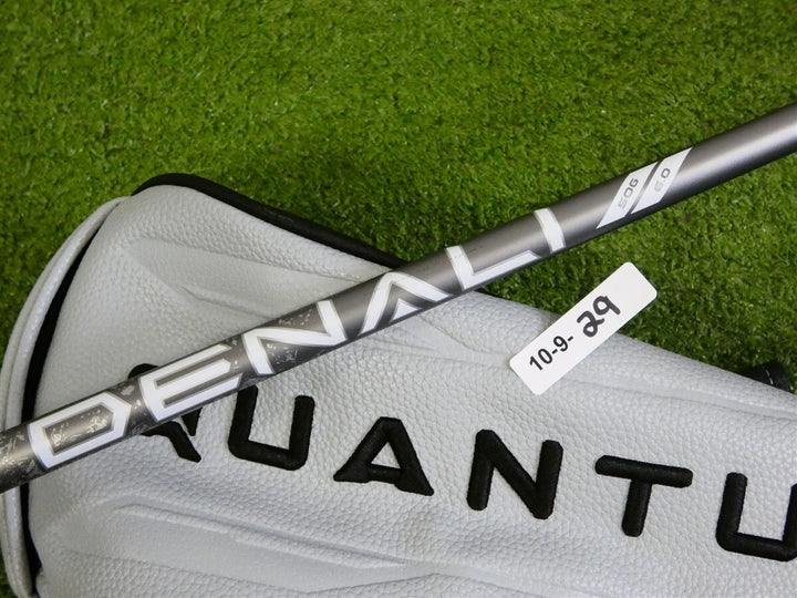 Callaway Quantum Max D 9* Driver Denali Frost Silver 50g 6.0 Stiff with HC New