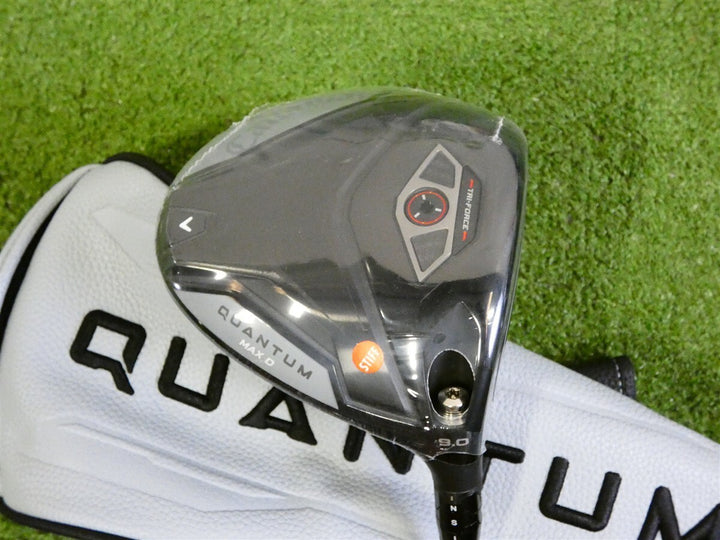 Callaway Quantum Max D 9* Driver Denali Frost Silver 50g 6.0 Stiff with HC New