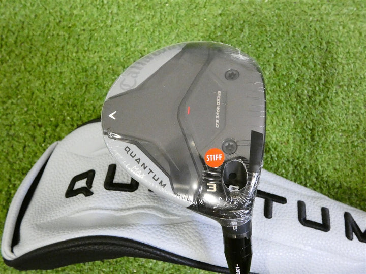 Callaway 2026 Quantum Max 15* 3 Wood Denali Frost Silver 70g 6.0 Stiff w HC New
