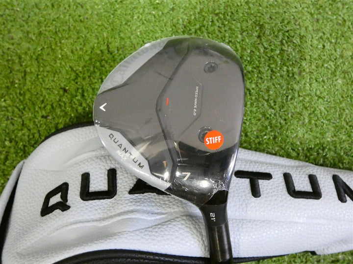 Callaway 2026 Quantum Max 21* 7 Wood Denali Frost Silver 60g 6.0 Stiff w HC New