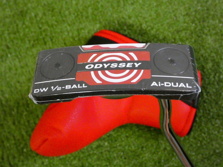 Odyssey Ai-Dual Double Wide DW 1/2 Ball 35" Putter with Headcover New