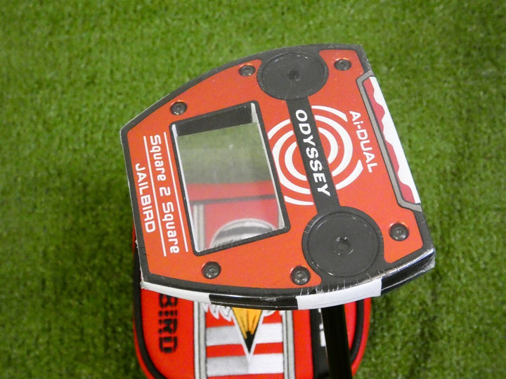 Odyssey Ai-Dual Square 2 Square Jailbird OS 35" Putter with Headcover New