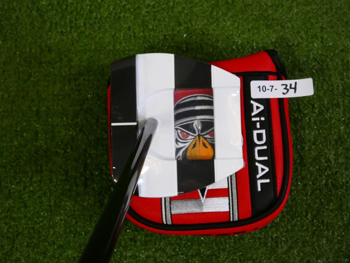 Odyssey Ai-Dual Square 2 Square Jailbird OS 35" Putter with Headcover New